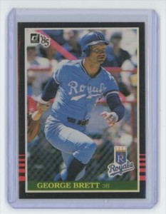 1985 DONRUSS MLB GEORGE BRETT . KANSAS CITY ROYALS #53