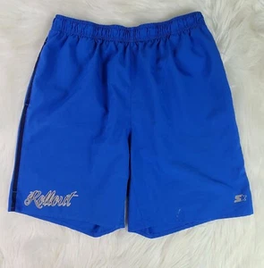 Starter M (32-34) Roll Out Blue Athletic Shorts Shipped Promptly - Picture 1 of 10