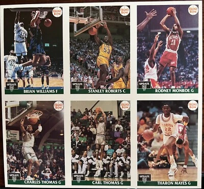 1992 Front Row Update Uncut Panel (6) - - Image 1 of 2