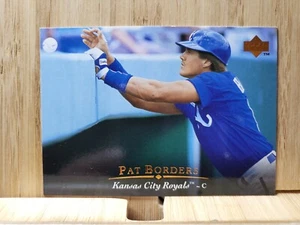 PAT BORDERS🏆Upper Deck 1995 ROYALS #417 MLB Baseball Card 🏆 FREE POST - Picture 1 of 2