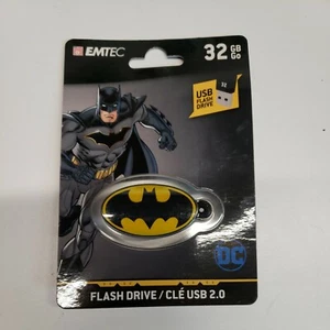 Batman 32GB Flash Drive Keychain Emtec DC Comics - Picture 1 of 2