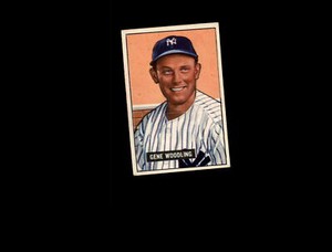 1951 Bowman 219 Gene Woodling RC VG-EX #D1,071059