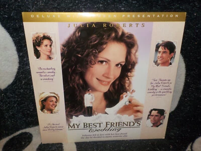 My Best Friends Wedding Widescreen Laserdisc LD Julia Roberts Free Ship $50 - Image 1 of 2