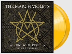 The March Violets 'Big Soul Kiss' BBC Recordings 82-86 2LP limited yellow vinyl - Picture 1 of 4