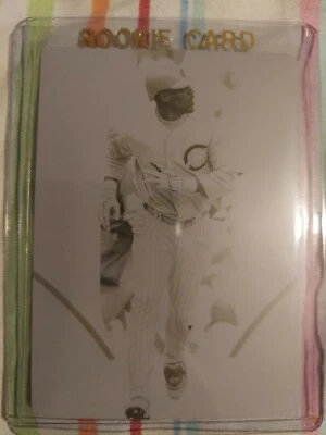 2006 Ultimate Collection Printing Plate Yellow Derek Lee /1 #14 - Image 1 of 2