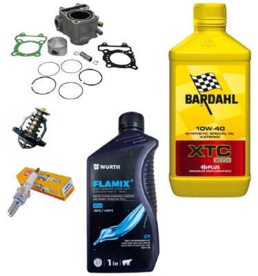 Set Grupo Térmico Vela Termostato Aceite Y Líquido Honda Sh 150 2001 - Imagen 1 de 4