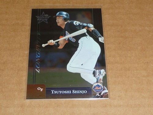 2002 Leaf Rookies Stars Longevity TSUYOSHI SHINJO METS /100 M6608 | eBay