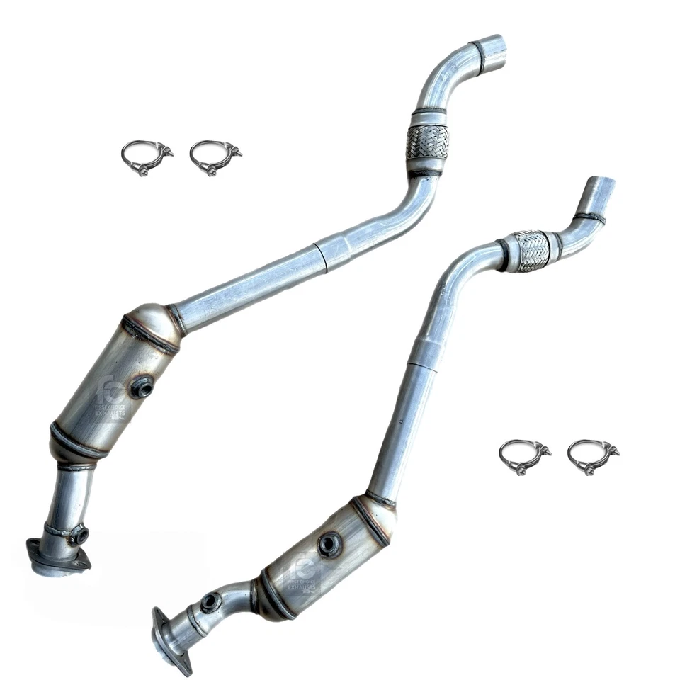 Juego convertidor catalítico para Ford Mustang 2015 2016 2017 3,7 L izquierda y derecha Foto 1 de 4