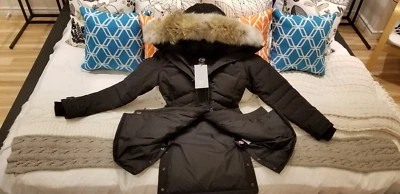 CHAQUETA PARKA NUEVA ÚLTIMA EDICIÓN GREY LABEL CONCEPT NEGRA CANADA GOOSE LORETTE M Foto 1 de 4