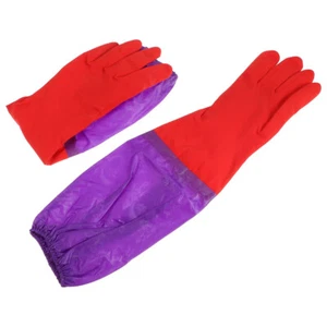 Guantes de limpieza para pecera acuario Miss Man dedos piscina largos para - Imagen 1 de 12