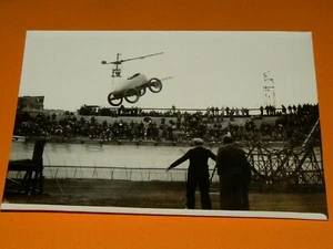 Photo Ancienne ROL Parc des Princes Circuit Paris 1936 Cascadeur Automobile Saut - Picture 1 of 2