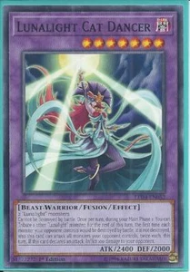 3x Yugioh LED4-EN052 Lunalight Cat Dancer 1st Edition Common - Picture 1 of 1