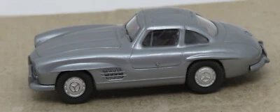 Micro Wiking Ho 1/87 Mercedes Benz 300 Sl Grigio Argento Senza Scatola - Immagine 1 di 4