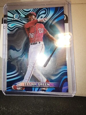 2022 Bowman Draft - Mood Ring #MR-5 Elijah Green (RC) WASHINGTON NATIONALS - Image 1 of 4