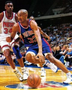 GRANT HILL 8X10 PHOTO DETROIT PISTONS BASKETBALL PICTURE NBA - Picture 1 of 1