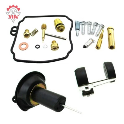 Kit Reparación Carburador Émbolo Flotador Diafragma Chorros Para Yamaha V Star 250 XV250 Foto 1 de 4