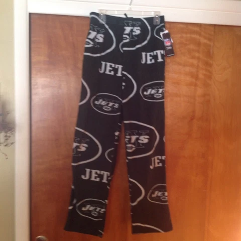 NFL New York Jets Fleece Lounge Pants Sleepwear Size Small NWT Cover