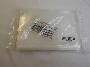 3"x4" Top Load Poly Bag Card Sleeves-Standard Size Cards-100 Pieces Per Bag-NIP - Picture 1 of 2