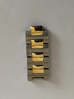 VINTAGE 4 LINKS 11 mm. FOR PATEK PHILIPPE NAUTILUS - Imagen 1 de 4