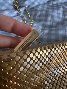 Paco Rabanne Gold Sequin Shoulder Bag - Picture 1 of 4