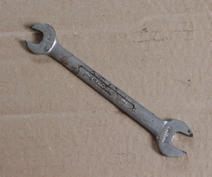 Llave de extremo abierto vintage BRITOOL 2J4452 Whitworth/BS 1/4BS, 3/16W y 5/16BS, 1/4W - Imagen 1 de 2