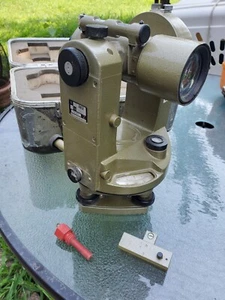 David White Path Instrument Transit Level TR 303 Survey Scope & Case PARTS AS IS - Picture 1 of 14