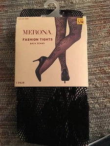 Medias Merona Premium Moda Costuras Traseras Talla S/M - Imagen 1 de 2