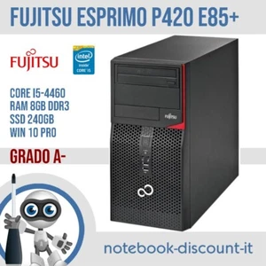 FUJITSU ESPRIMO P420 Intel i5-4460 Ram 8gb SSD 240gb Win 10 Computer P GRADO A- - Imagen 1 de 1
