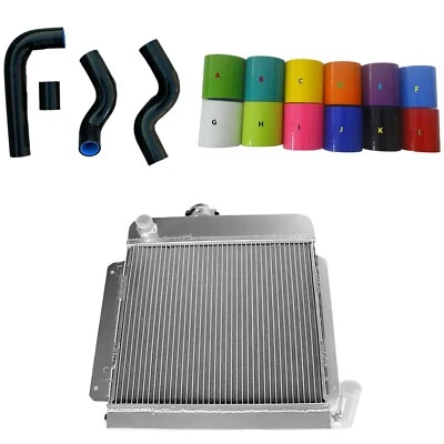 ✅Radiador y mangueras de aluminio para BMW E10 2002/1802/1602/1600/1502 TII/TURBO 1966-1977 Foto 1 de 4