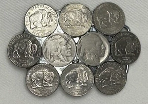 Vintage & 2005 Buffalo Nickel Gürtelschnalle - Bild 1 von 8