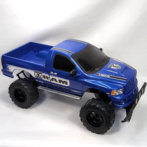 New Bright Blue Dodge Ram 1500 RC Truck – 1:6 Scale Parts, Untested - Picture 1 of 14