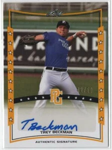 Trey Beckman RC #42/50 Auto 2014 Leaf Perfect Game NrMint/Mint - Aliz - Bild 1 von 2