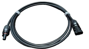 10' Solar Cable 10 AWG / 6MM Extension Cable W/ Male & Female Connectors - Picture 1 of 3