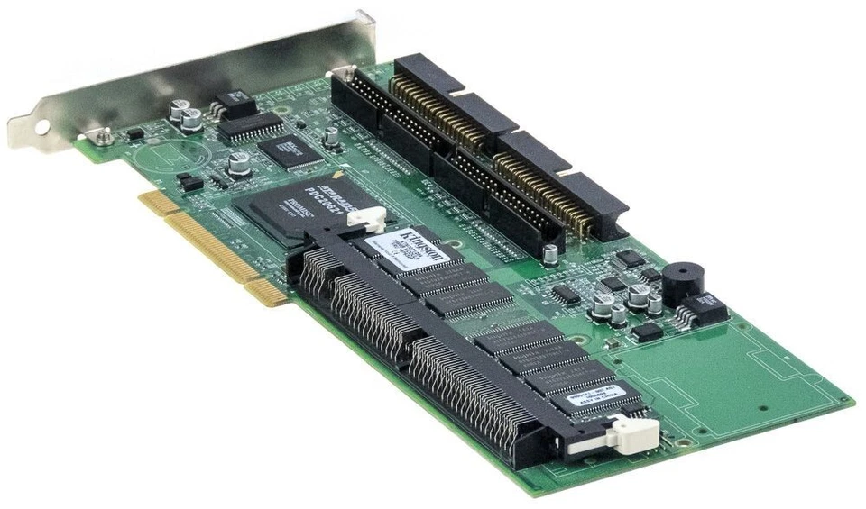 Contrôleur Ata PROMISE Fasttrak SX4000 Raid 0/1/5/10 Ata PCI 256MB Cachette - Image 1 of 2