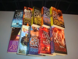 Dee Davis 10 paperback Book Lot Series A-Tac Liars Game Time Romance Suspense - Bild 1 von 6