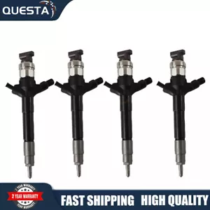 4Pc New Diesel Fuel Injector for Mitsubishi L200 4D56 Euro4 1465A041 095000-5600 - Picture 1 of 8