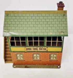 Hornby O Gauge Signal Cabin Box Tinplate - Picture 1 of 3