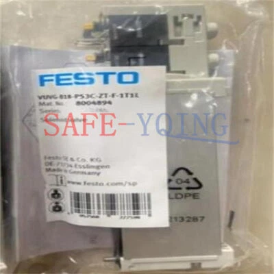 1PCS FESTO VUVG-B18-P53C-ZT-F-1T1L 8004894 Solenoid Valve NEW Fast delivery - Image 1 of 4