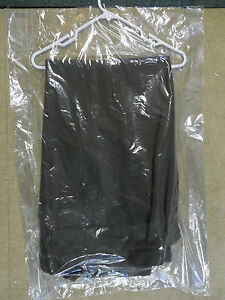 Lot of 15 Dry Cleaner Poly Garment Gusseted Plastic Bags. 21" x 4" x 30" Pants