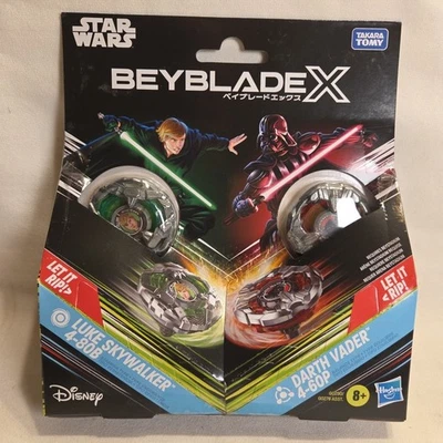 NUEVO - Hasbro Star Wars: Beyblade X - Luke Skywalker + Darth Vader - CAJA SELLADA Foto 1 de 2
