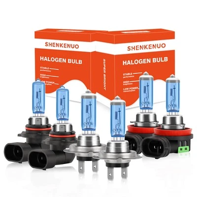 Para Para Mazda 3 2004 2005 2006 Mazda3 faros halógeno alto/bajo + luces antiniebla Foto 1 de 4