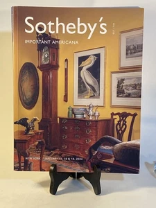 Sotheby's: Important Americana, Januar 2004 3 Tage 388 Seiten mit Notiz Ergebnisse - Bild 1 von 5