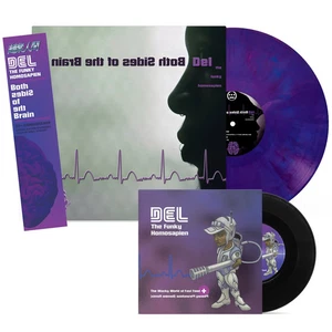 Del The Funky Homosapien - Both Sides of the Brain SIGNED Obi Vinyl + 7" PRESALE - Picture 1 of 3