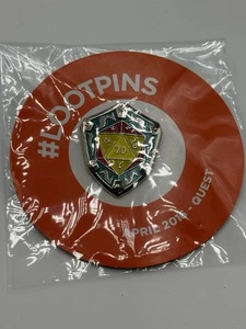 Loot Crate Pin  April 2016 Quest NIP Variant  - Picture 1 of 2