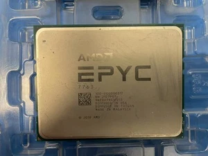 AMD EPYC 7763 Socket Server CPU P/N: 100-000000312 **Freshpull - Picture 1 of 2