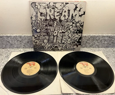 Cream  – Wheels Of Fire - 1977 2XLP VG++ Foto 1 de 4