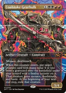 Coalstoke Gearhulk - Borderless Magic mtg Light Play, Englisch Aetherdrift x1 - Bild 1 von 1