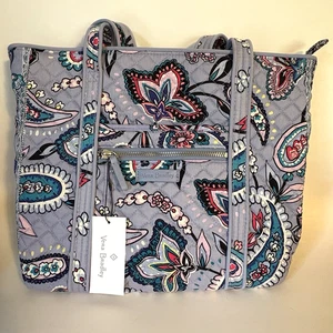 Vera Bradley Iconic Small Vera Tote Makani Paisley MSRP $80 NWT 2019 - Picture 1 of 10