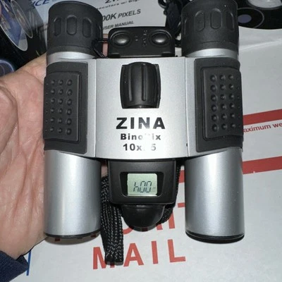 Zina Binoculars Digital Camera Digitial Video Y2K PC Cam Camera BinoPix OPEN BOX - Image 1 of 4