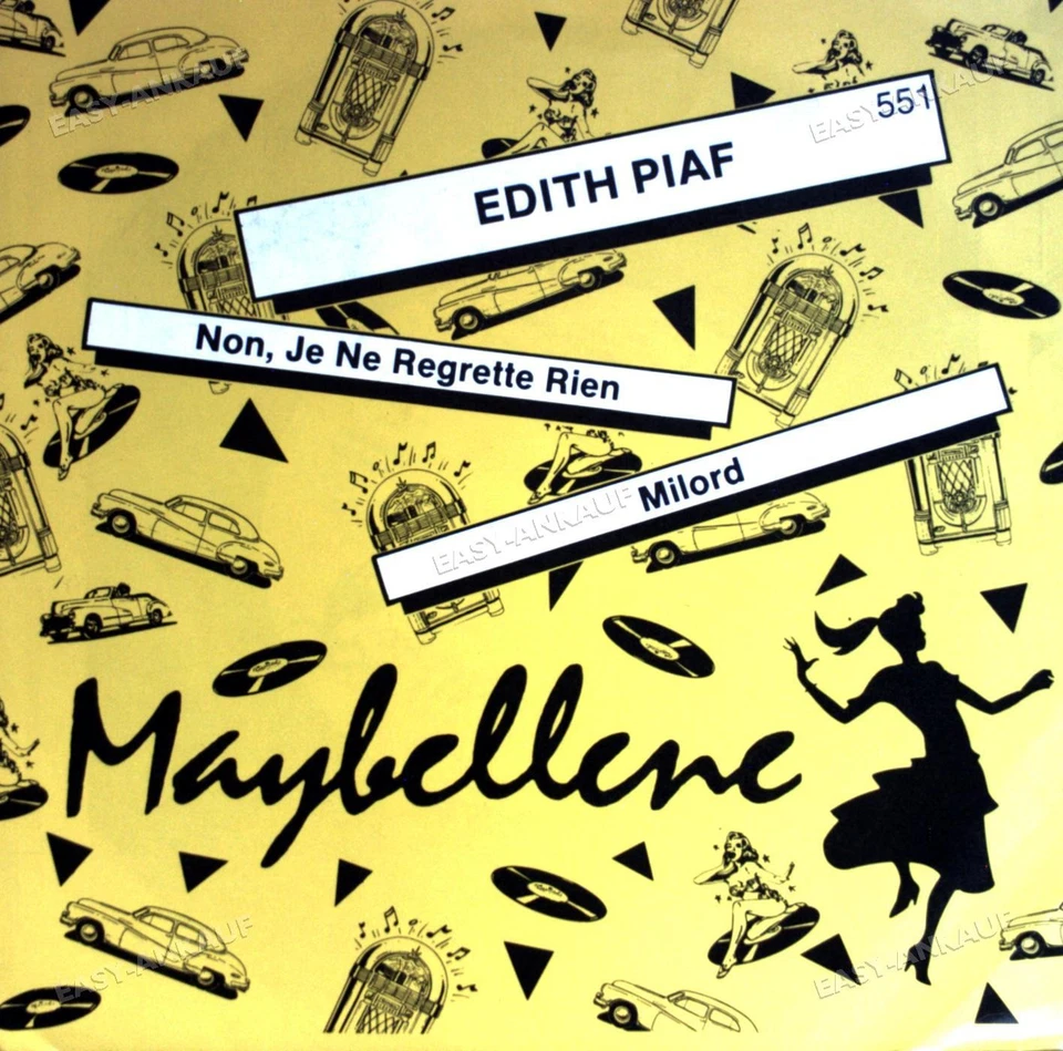 Edith Piaf - Non, Je Ne Regrette Rien... 7" (VG+) ' - Image 1 of 1